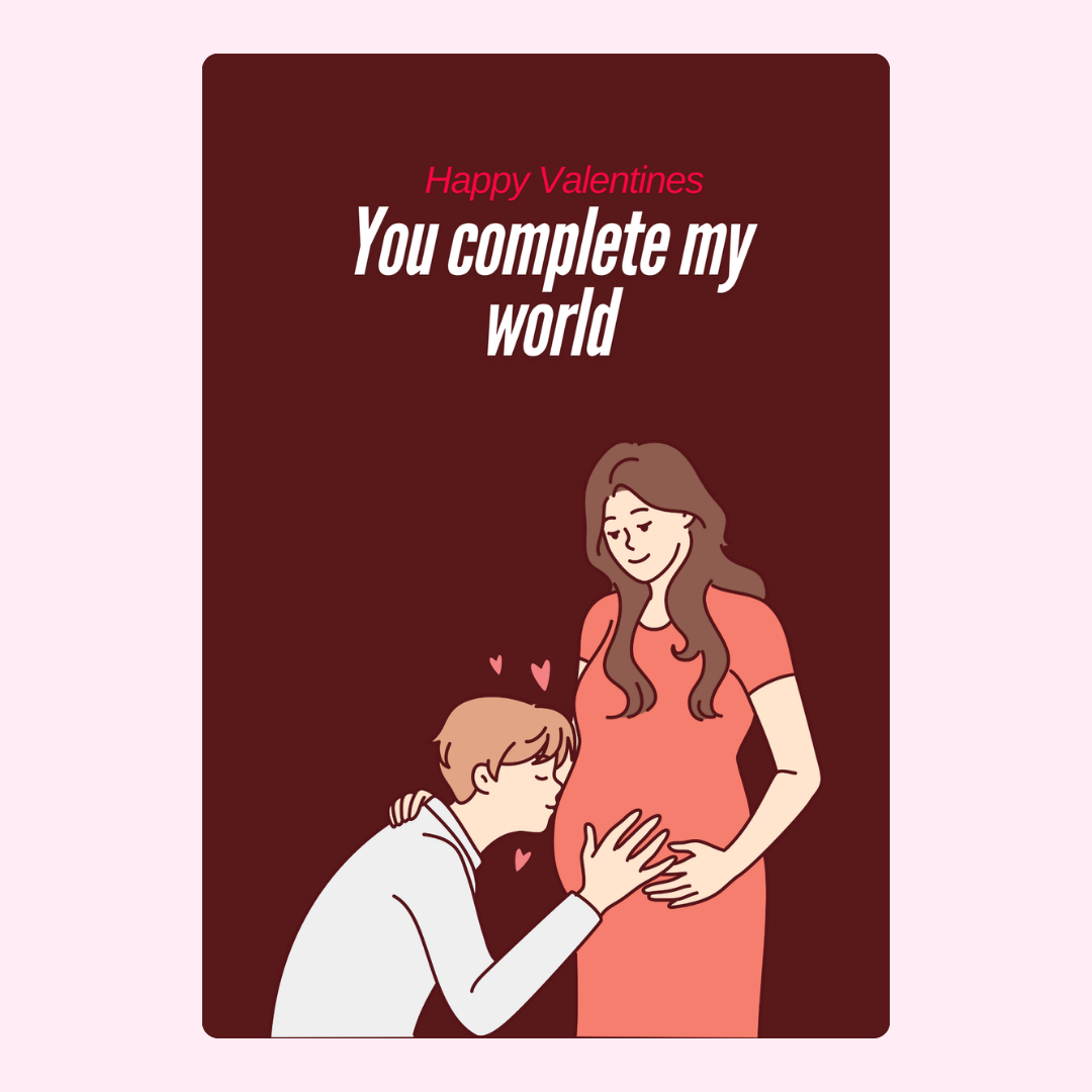 You complete my world with couple.