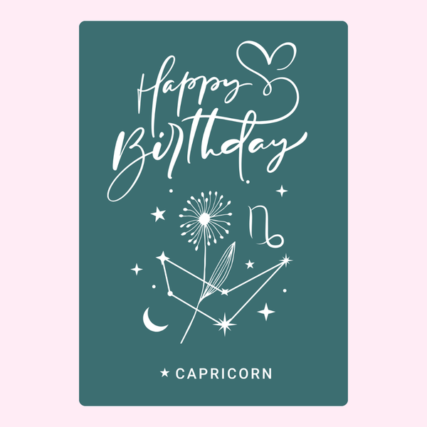 Happy Birthday Capricorn