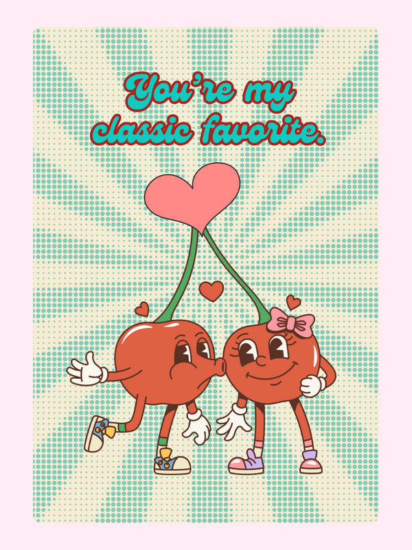 You're My Classic Cake Card, Valentine's Day