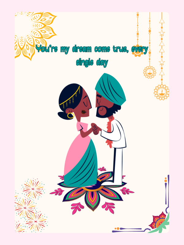 You're My Dream Cake Card, for a partner
