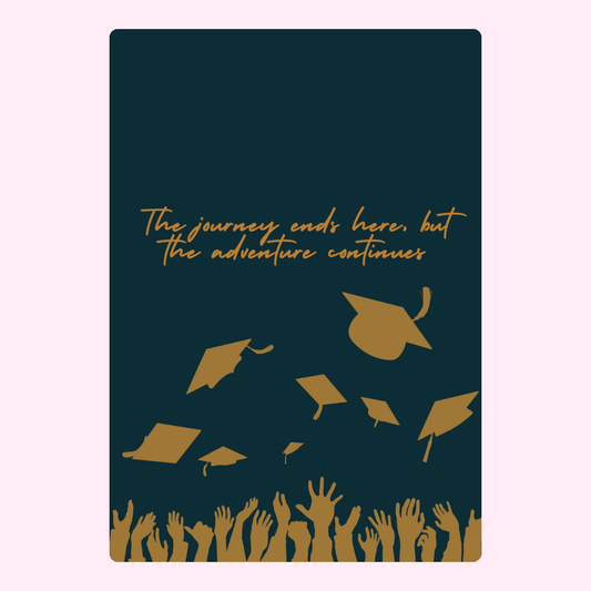 Graduation card with quote and caps, 35_15d5633d-f443-4345-ba10-d65498939ba7