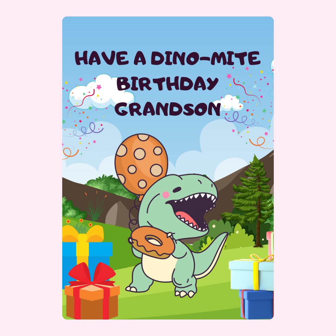 Birthday Grandson