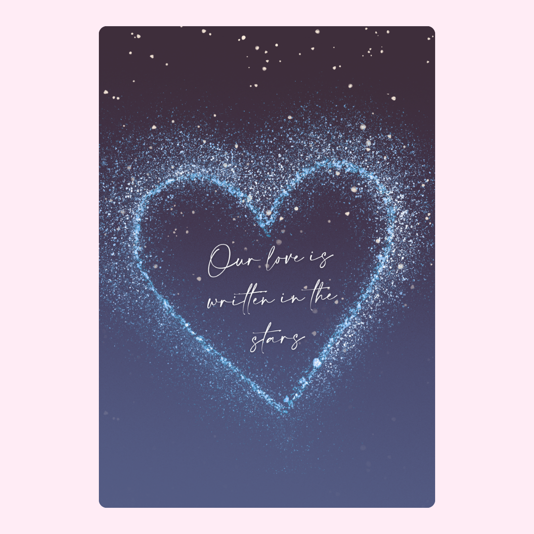 Love in the stars card, 35