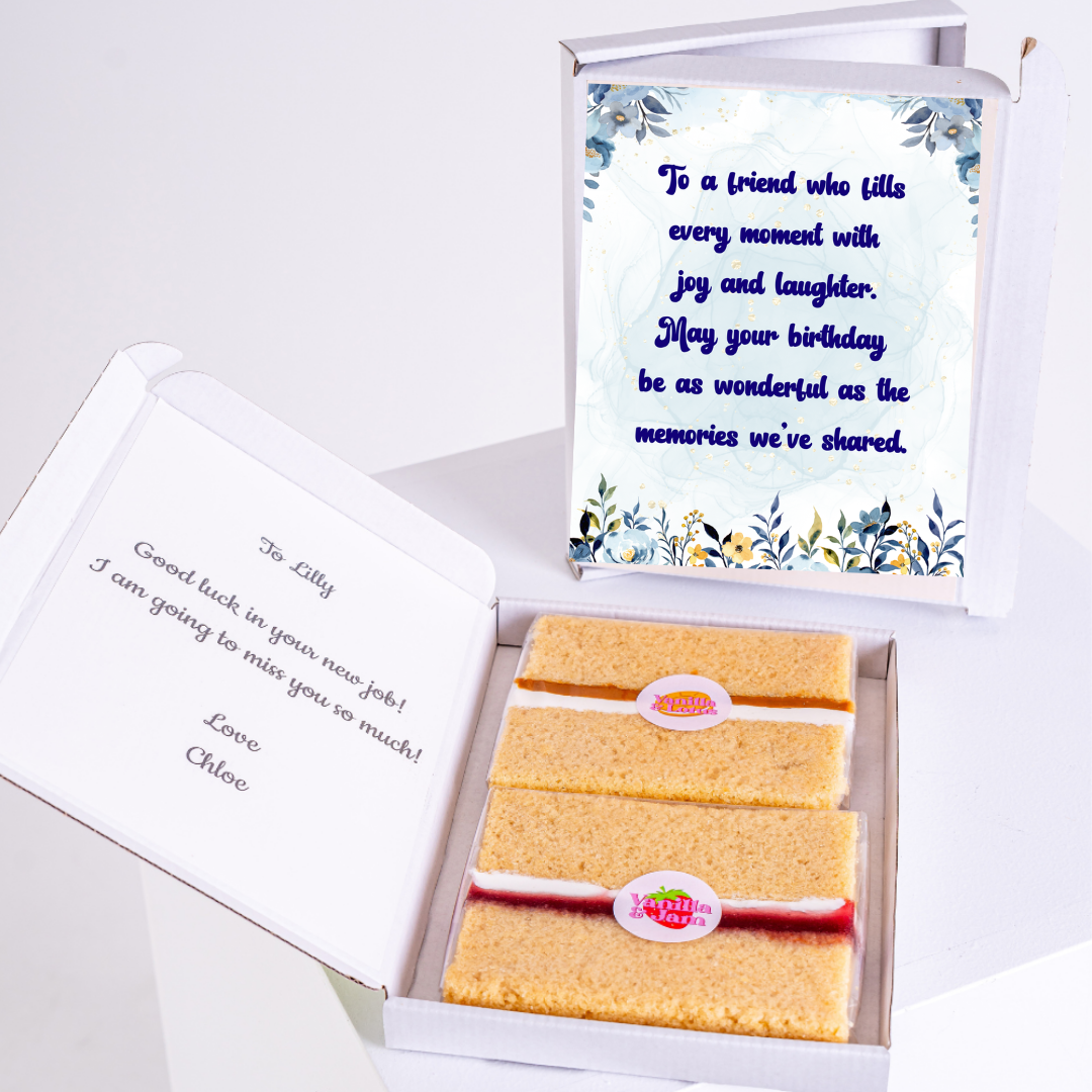 Cake gift box for Lilly's new job & birthday wishes (35_a2fe345e)