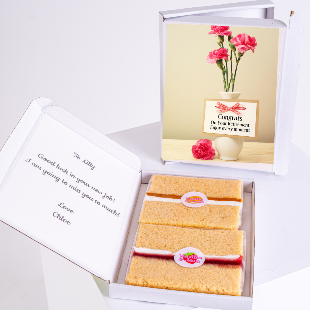 Retirement cake and card gift, 36_4db4343a