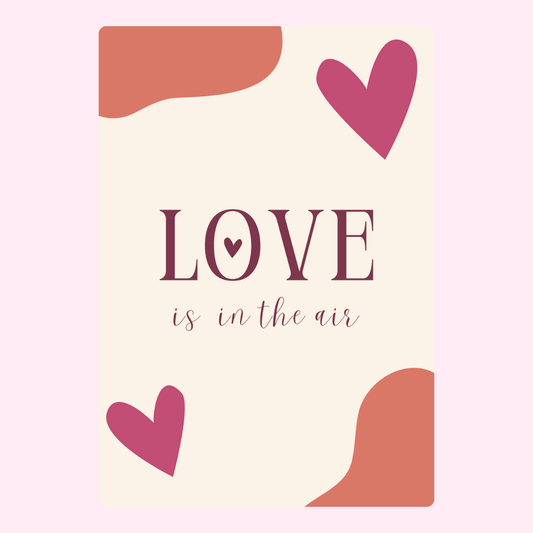 Love is in the air design
