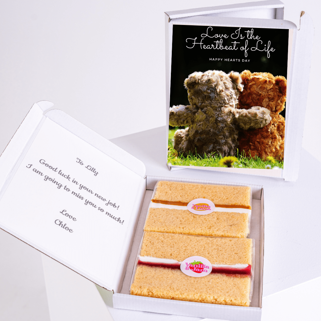 Gift box with bears, cake, and note for Lilly - 36_e3faa53c