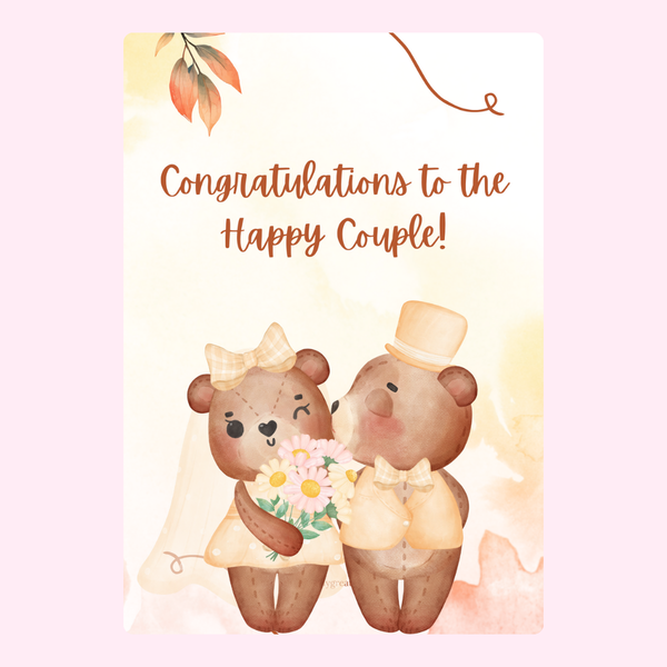 Congratulations To The Happy Couple