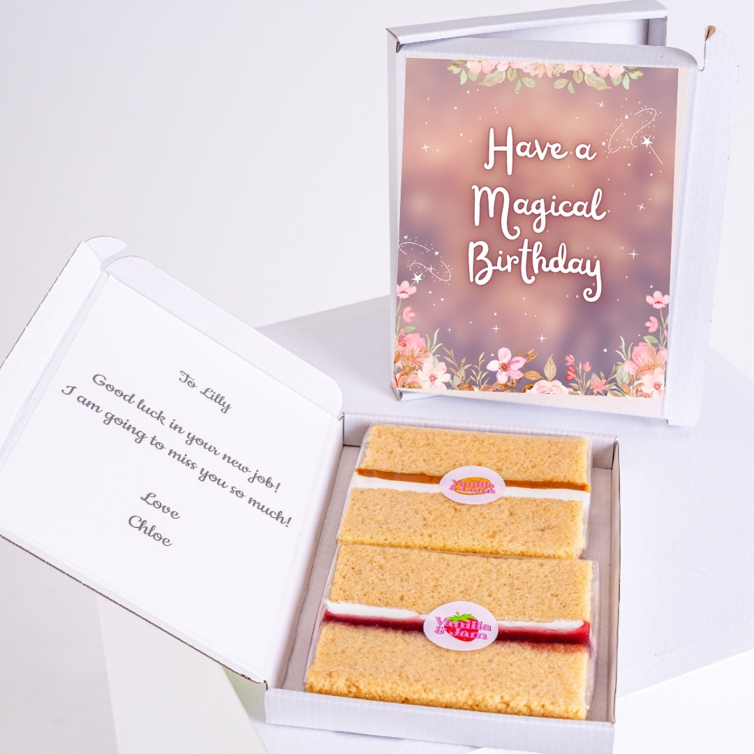 Gift with magical theme and message