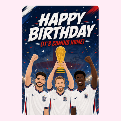 Coming Home Birthday Cake Card Cake Card | MailBakes