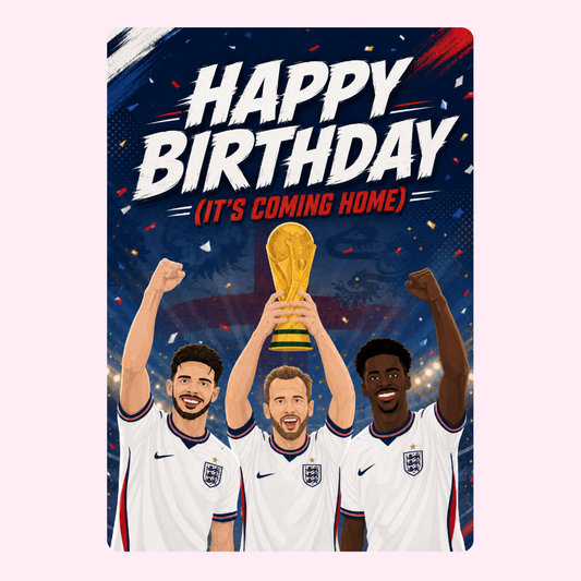 Coming Home Birthday Cake Card Cake Card | MailBakes