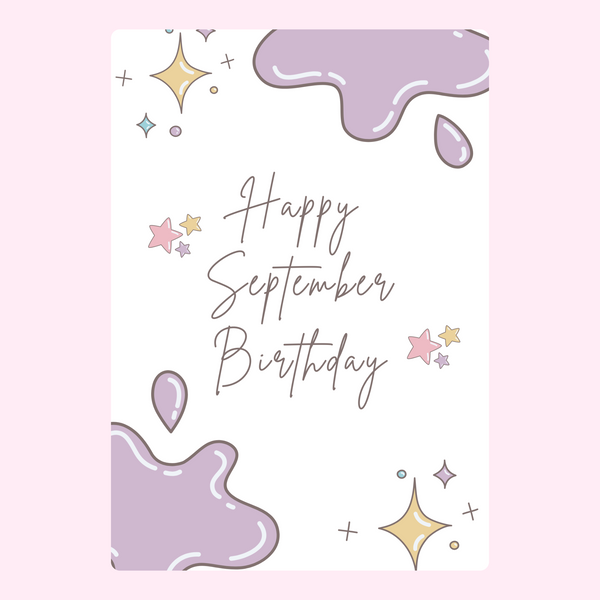 Happy September Birthday