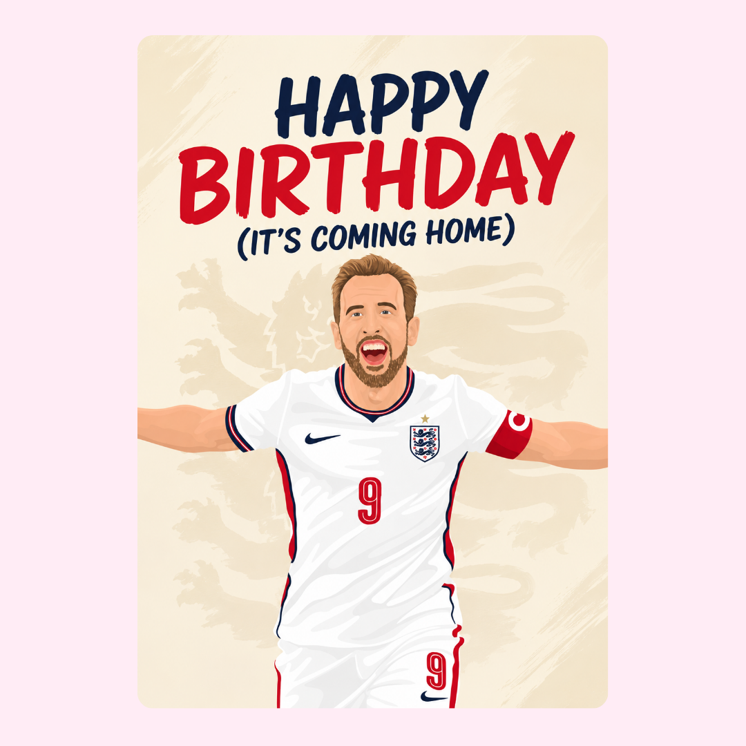 Celebrate the Match Birthday Cake Card | MailBakes
