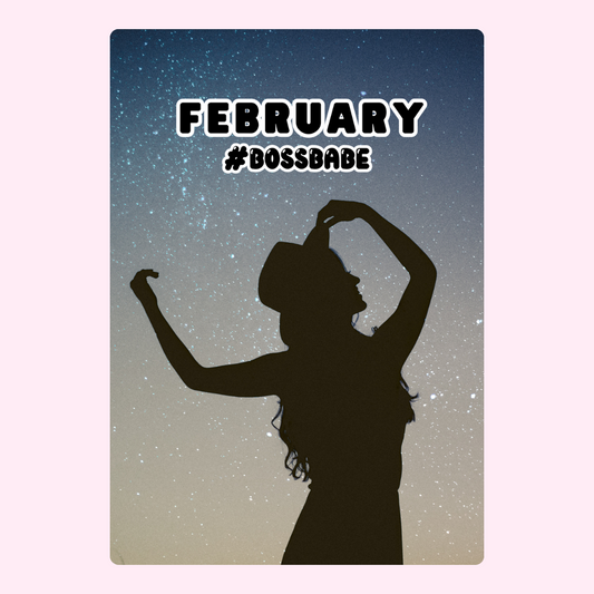February Boss Babe Silhouette