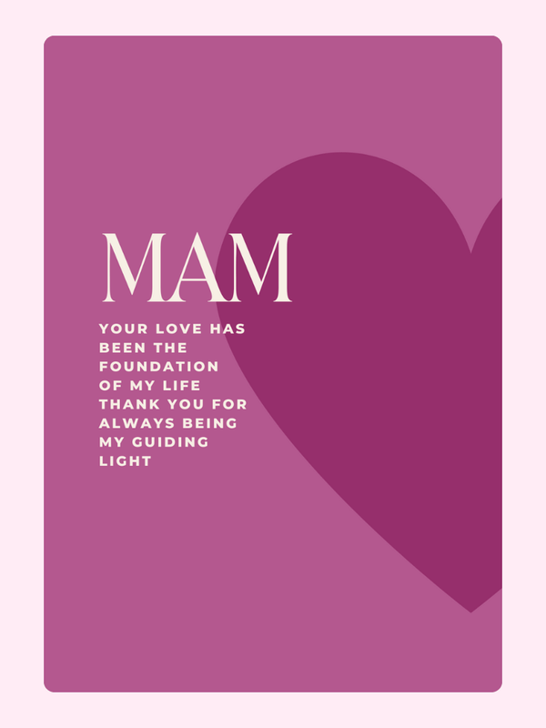 Thank You For Always Cake Card, for Mum
