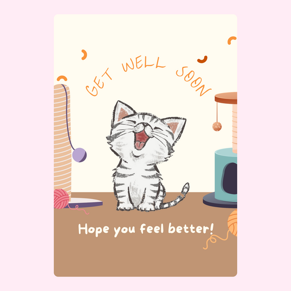 Get Well Soon Kitty