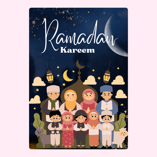 Ramadan Kareem family illustration, 3_c9849f64
