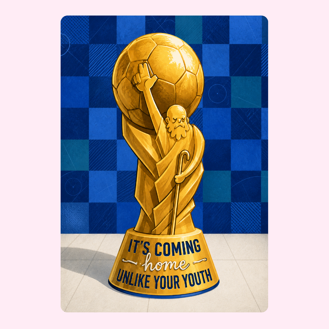 It's Coming Home Trophy Cake Card | MailBakes