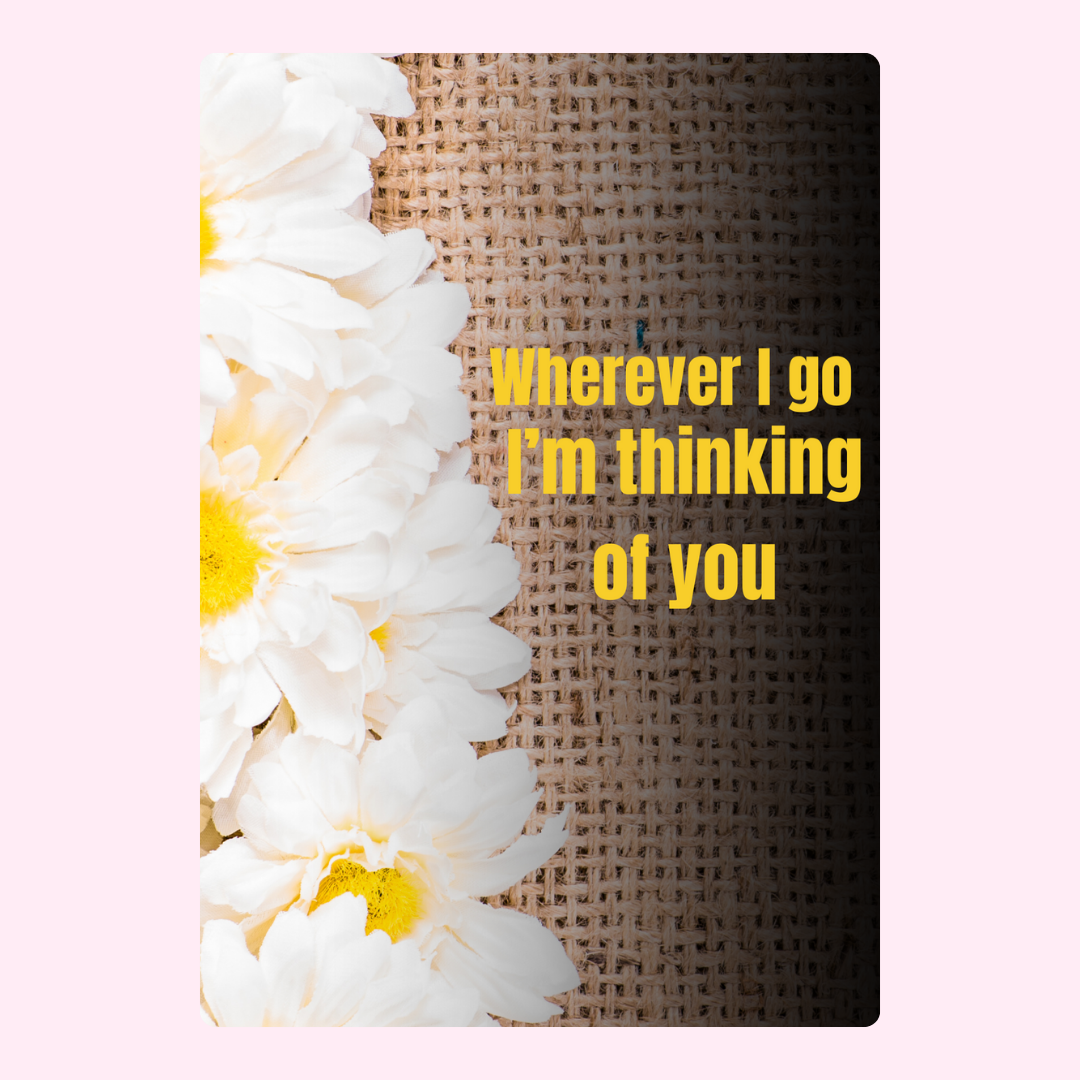 Thinking of you card with flowers, 3_f116b16c
