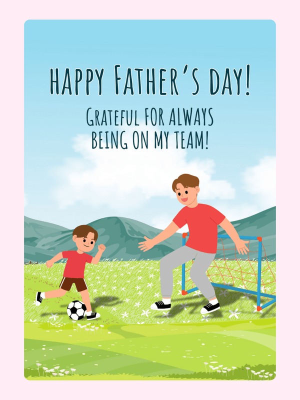 Happy Father's Day_32 Cake Card, for Dad