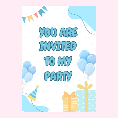 Birthday party invitation