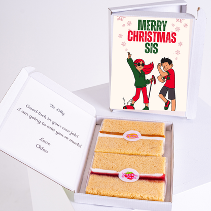 Christmas gift box Merry Christmas Sis for Lilly