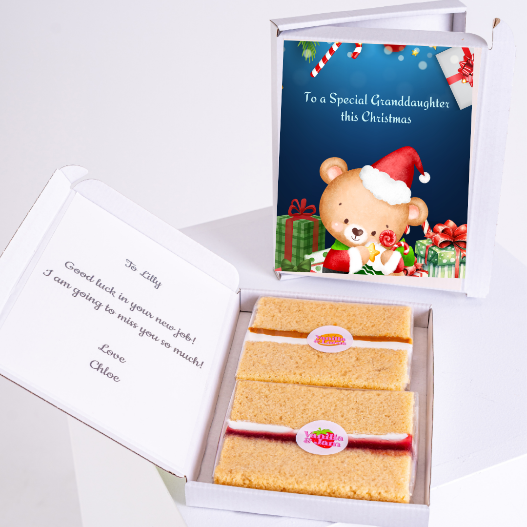 cake & granddaughter card