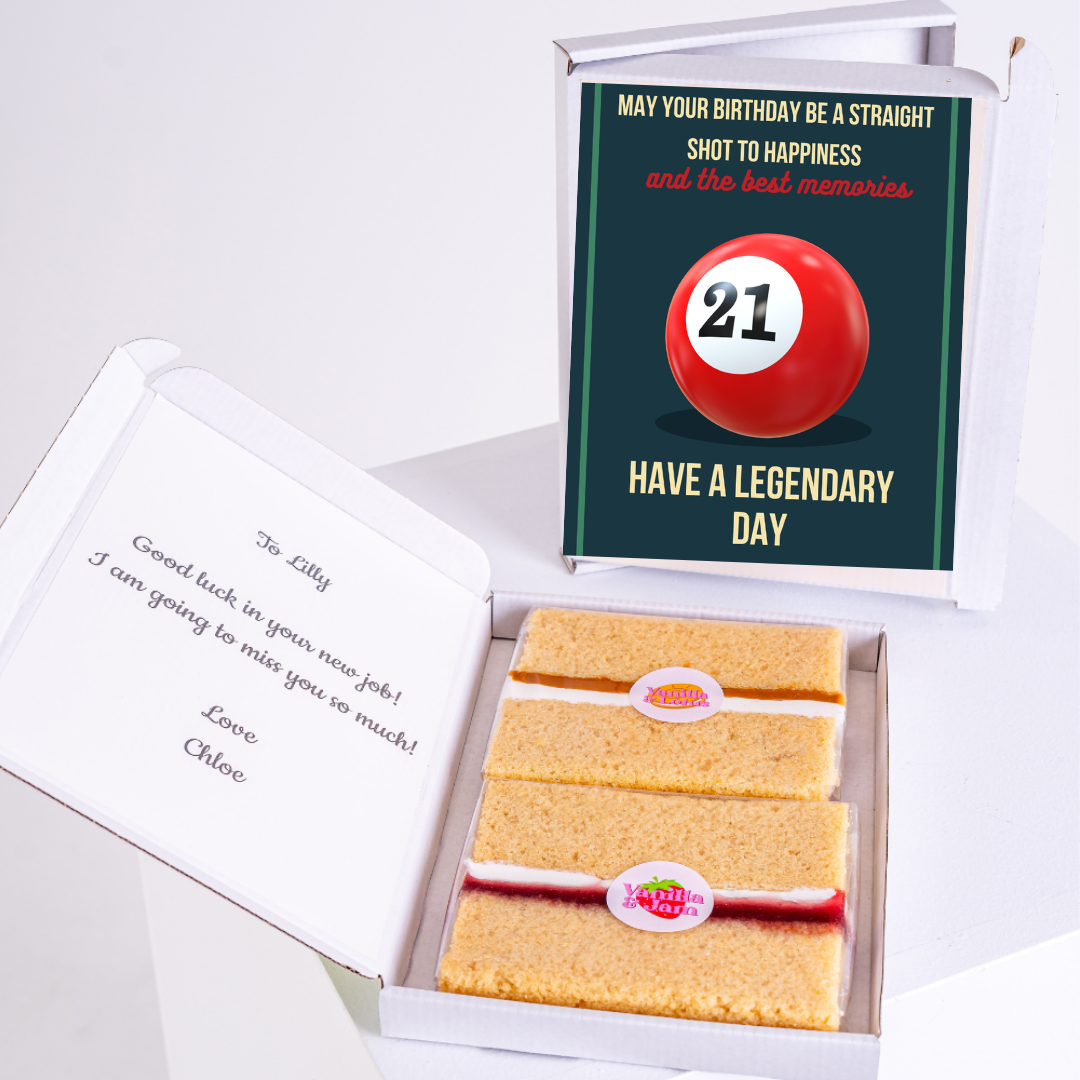 21st Birthday Cake Gift for Lilly