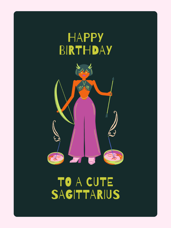 Cute Sagittarius