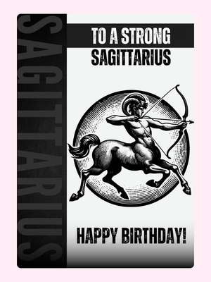 Strong Sagittarius