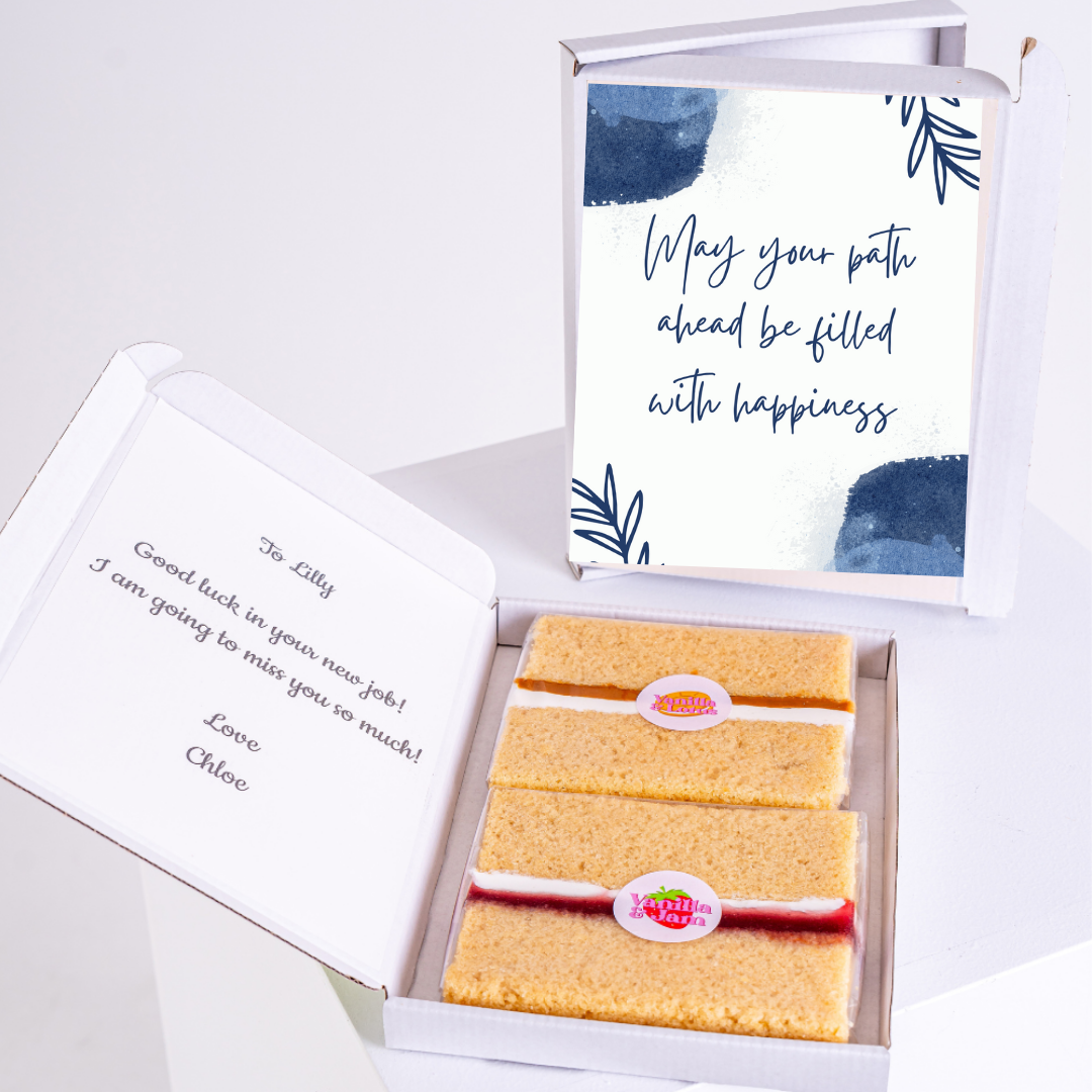 Farewell cake gift for Lilly, May your path be filled with happiness