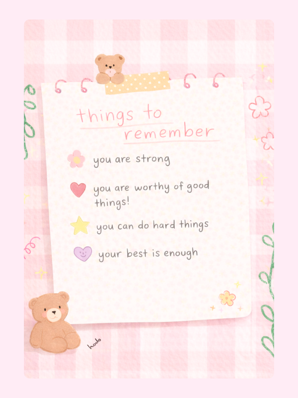 Things To Remember Teddy Cake Card, just because