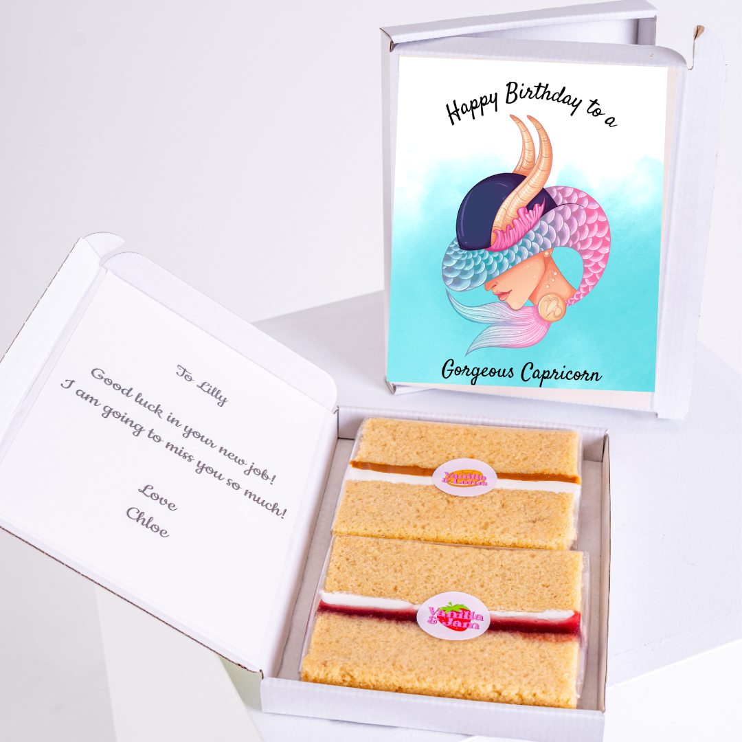 Birthday cake gift for a Gorgeous Capricorn.