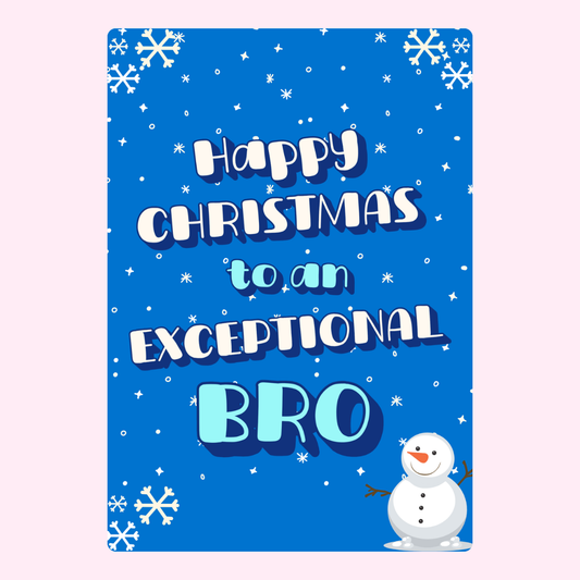 Exceptional Bro