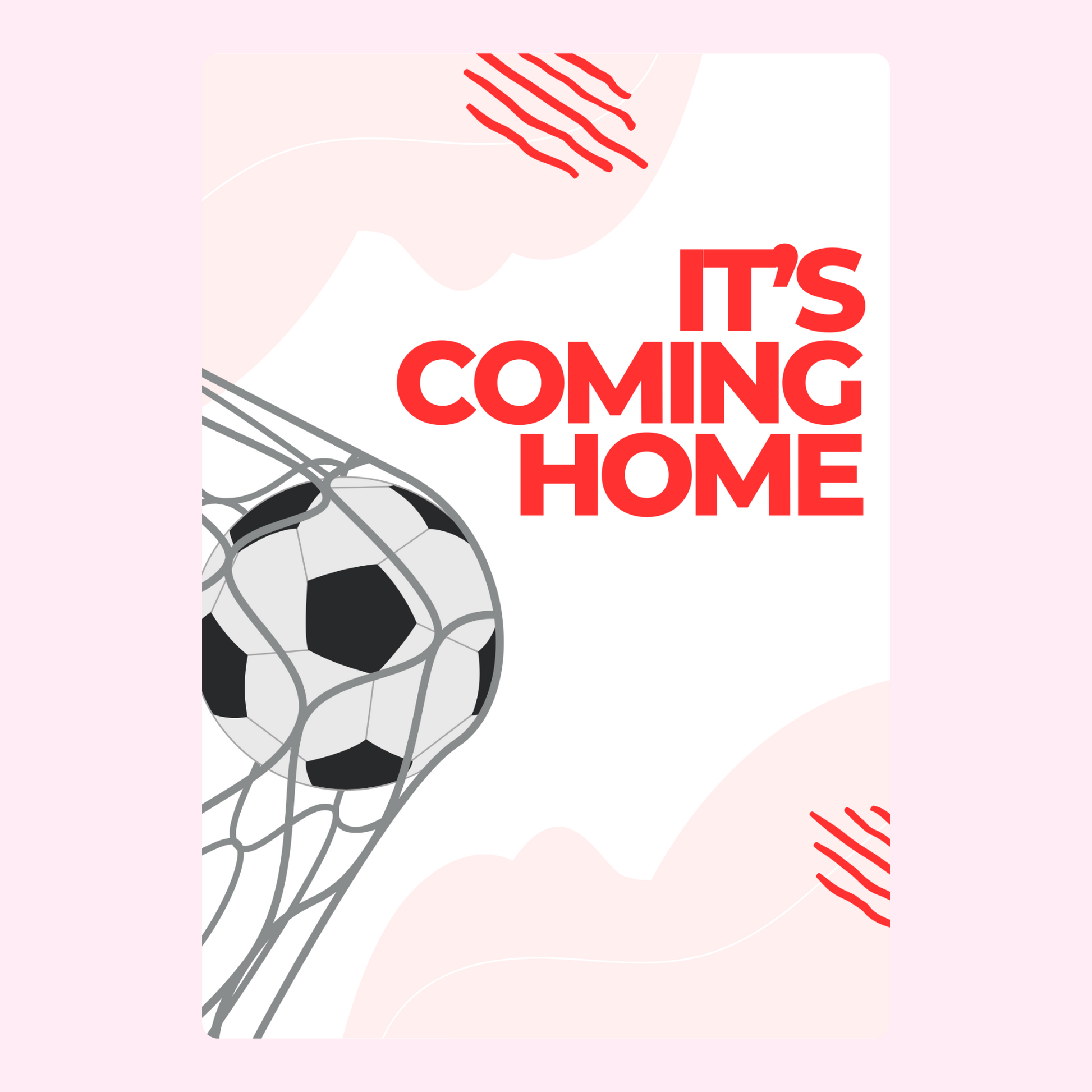 It's Coming Home soccer graphic, image 4