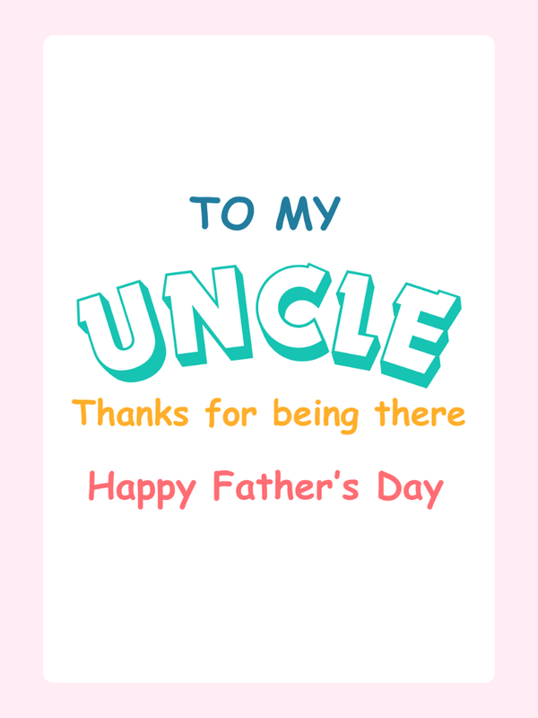 Thanks for being there