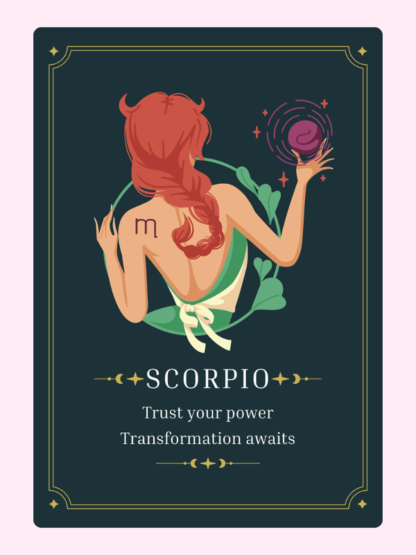 Trust your power & transformation awaits.