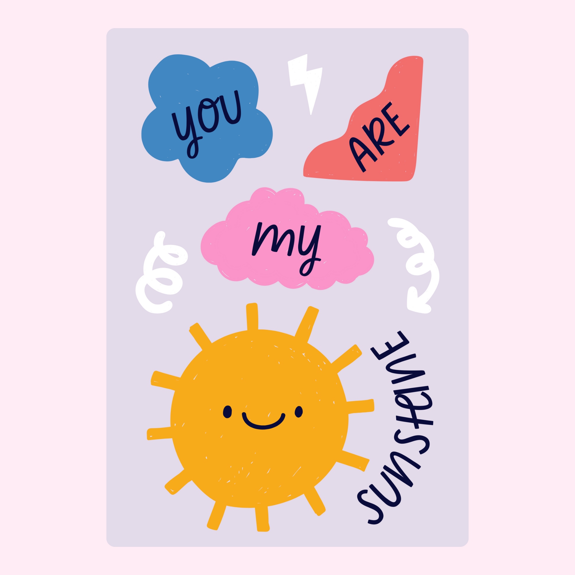 You are my sunshine sticker - 4_75456876