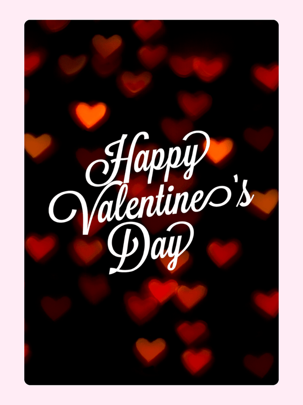 Happy Valentine's Day card with blurred hearts (4_c253d1f2-2c0a)