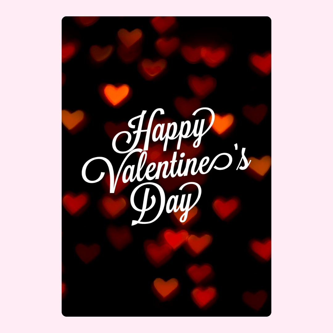 Happy Valentine's Day card with blurred hearts (4_c253d1f2-2c0a)