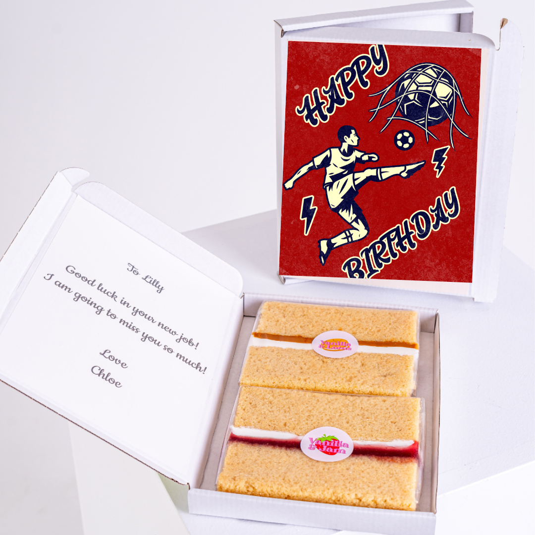 Happy Birthday (Red Background)