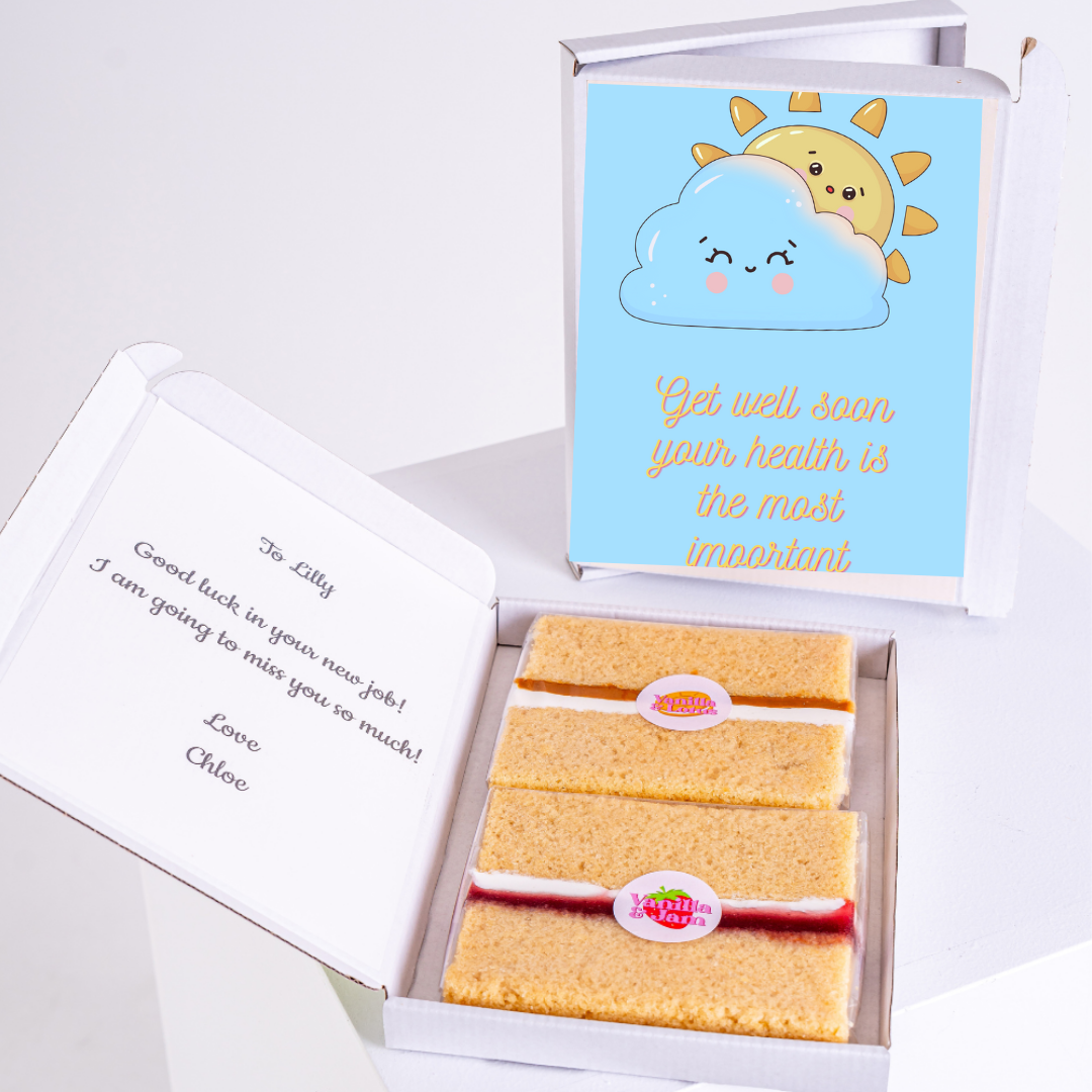 Get well soon & good luck message