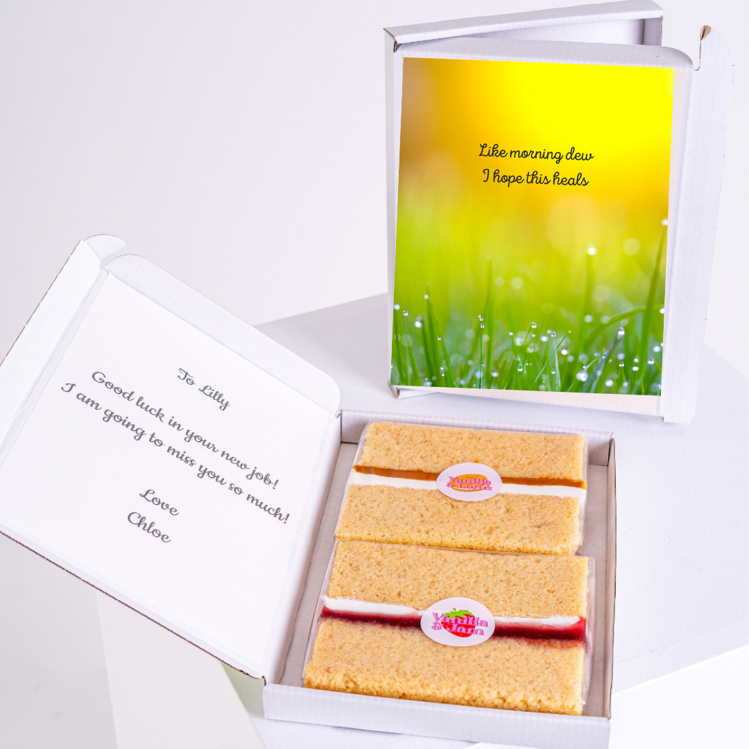 Cake gift box for Lilly with message, 52_2f21e4b8