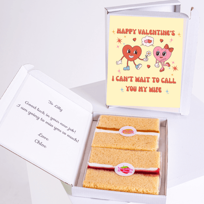 Valentine's Day cake gift box with card for Lilly (54_da874bd6)