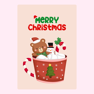 Christmas Basket Bear