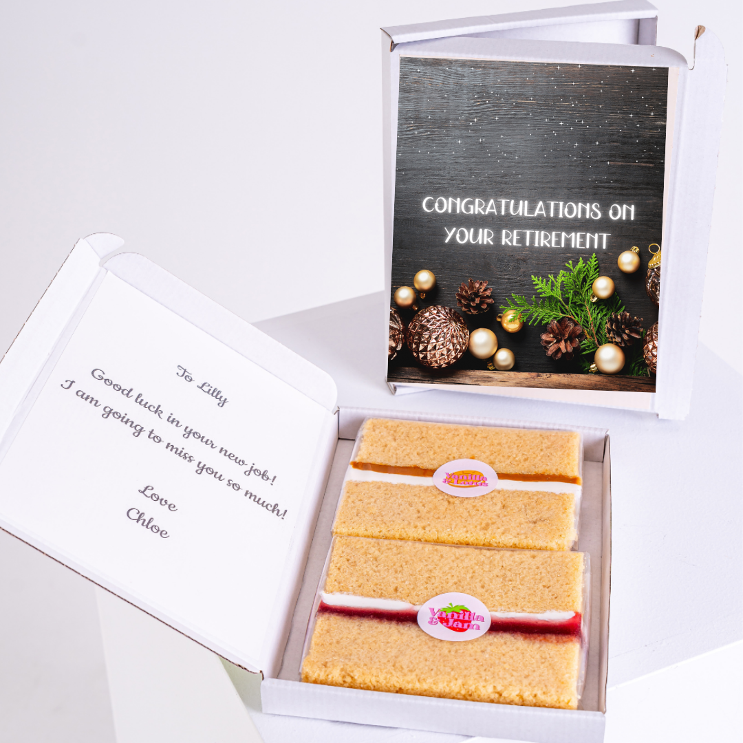 Retirement & New Job Gift Box - Congratulations & Good Luck
