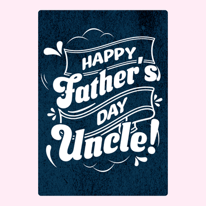 Happy Father's Day Uncle card (5_1acb60b3)