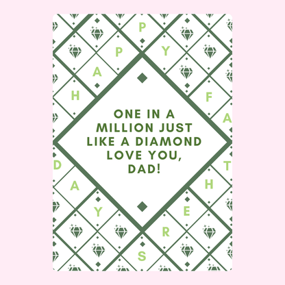 One in a Million message for Dad