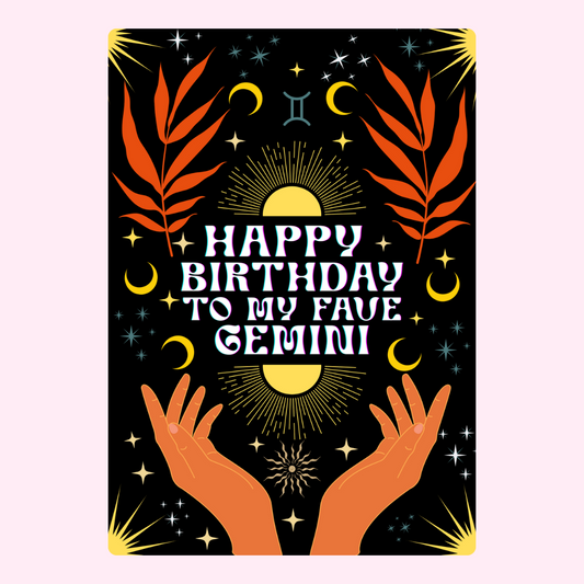 Happy Birthday Gemini