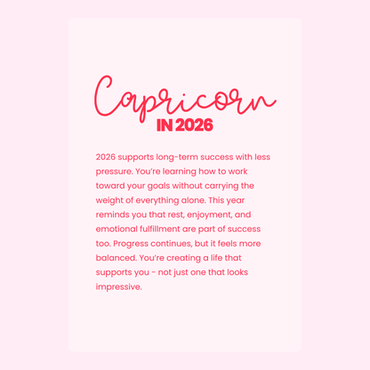 Capricorn 2026